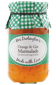 Mrs. Darlington's: Orange and Gin Marmalade 340g (12oz) EXPIRED 12-23