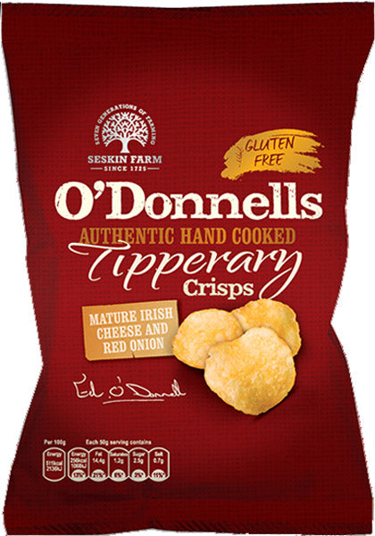O'Donnells: Mature Cheese & Red Onion 47.5g (1.7oz)