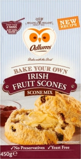 Odlums: Irish Fruit Scones Mix 450g (15.9oz)