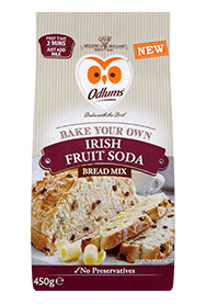 Odlums: Irish Fruit Soda Bread Mix 450g (15.9oz)