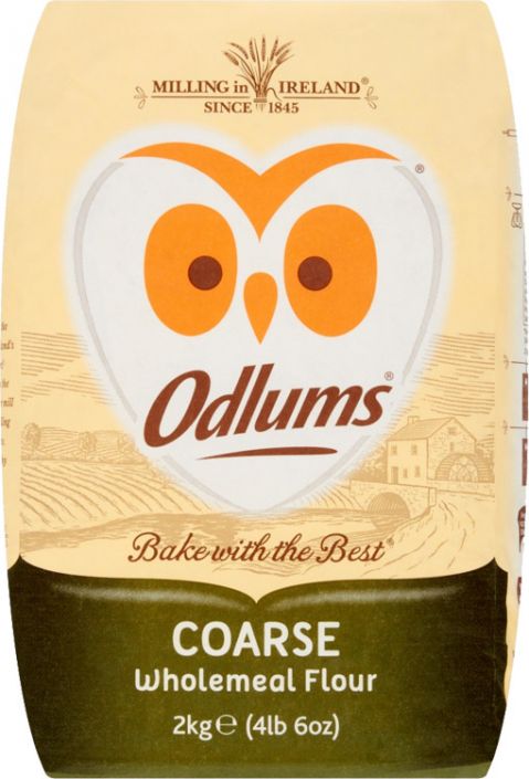 Odlums: Coarse Wholemeal Flour 2kg (70.5oz)