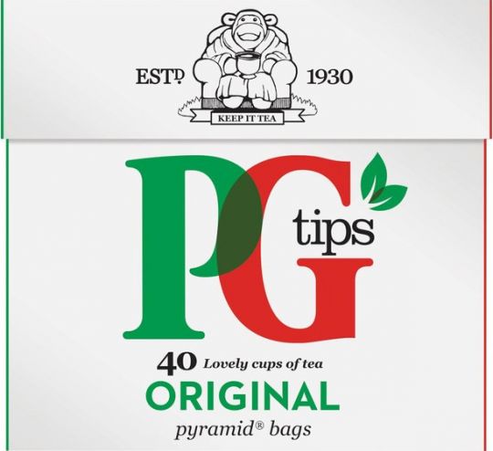 PG Tips: Original Blend Tea: 40 Bags 116g (4oz)