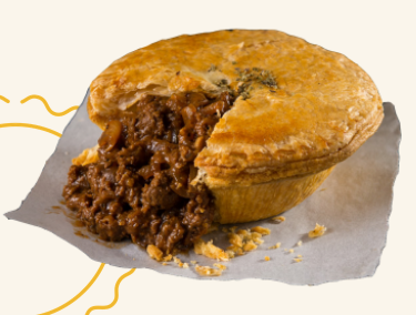 Pouch Pies: Aussie Meat Pie 255g (9oz)