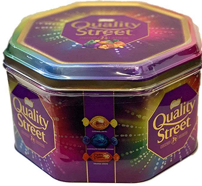 Quality Street: Tin 1.936kg (approx 4#)