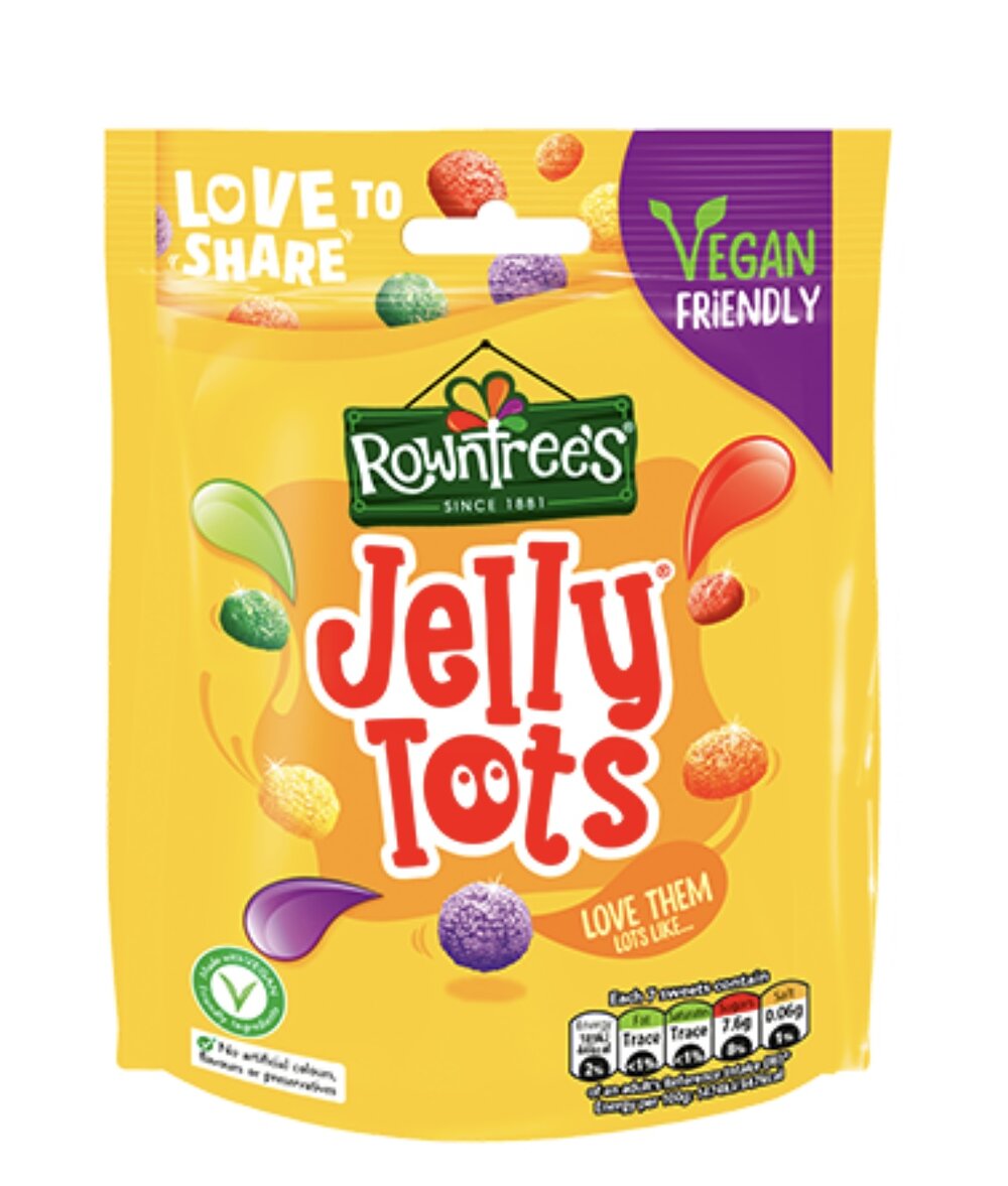 Rowntree's: Jelly Tots: Pouch 150g (5.3oz)
