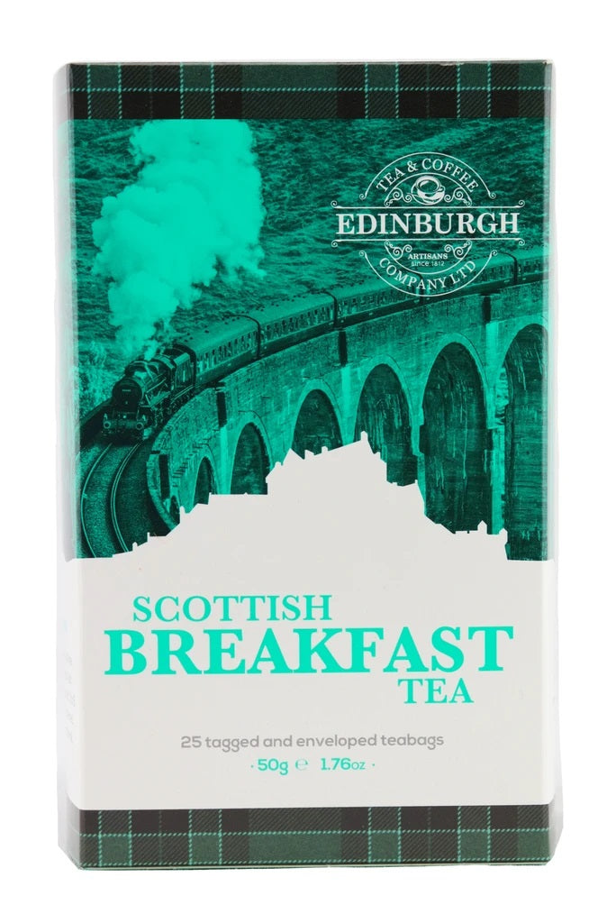Edinburgh Tea Company: Scottish Breakfast Tea: 25 Bags 50g (1.76oz) – O ...