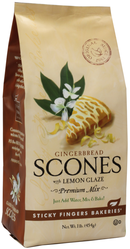 Sticky Fingers Bakeries: Gingerbread Scone Mix 454g (16oz)