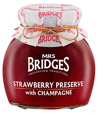 Mrs. Bridges: Strawberry Preserve with Champagne