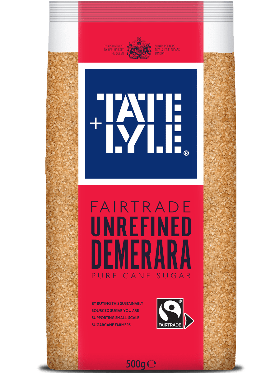 Tate & Lyle: Unrefined Demerara Pure Cane Sugar 500g (17.6oz)