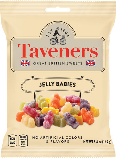 Taveners: Jelly Babies 165g (5.8oz)