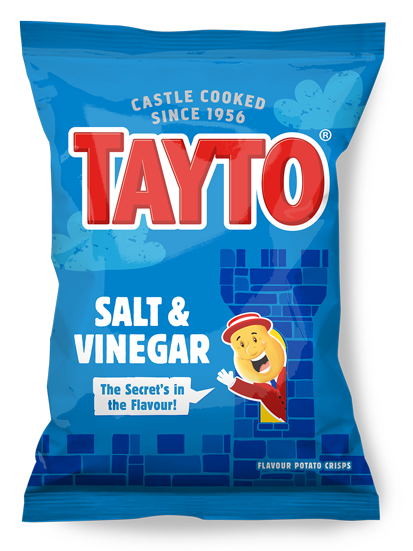 Tayto NI: Salt & Vinegar 32.5g (1.1oz)