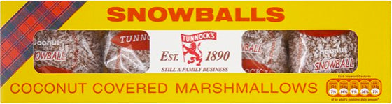 Tunnock's: Snowballs: 4's 30g (1.1oz)