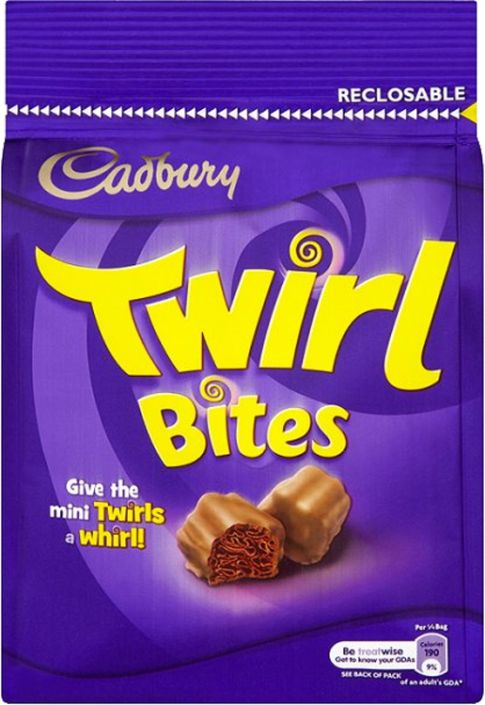 Cadbury: Twirl Bites 109g (3.8oz)