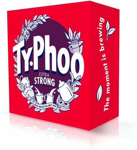 Typhoo Tea: Extra Strong: 80 Bags 250g (8.8oz)