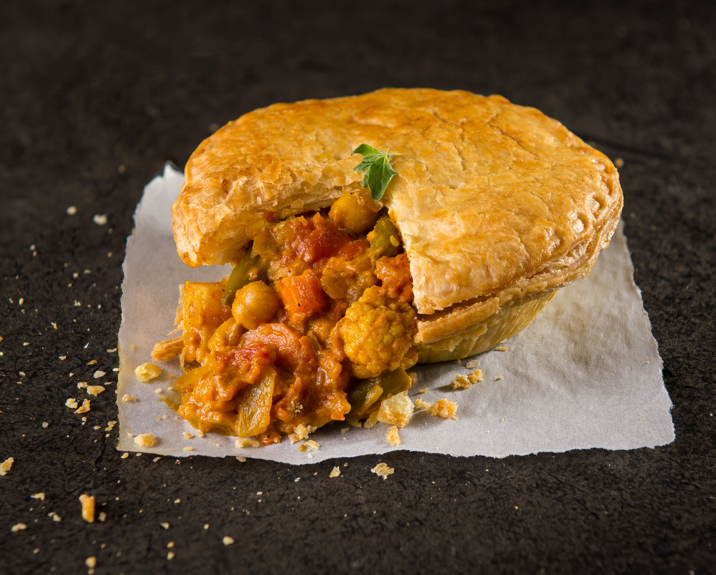 Pouch Pies: Vegetable Curry Pie 255g (9oz)