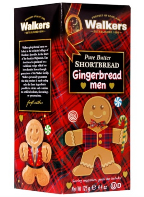 Walkers: Gingerbread Men 125g (4.4oz)