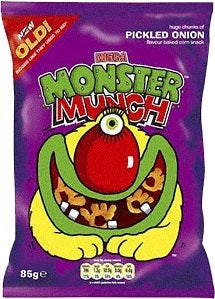 Walkers: Monster Munch: Pickled Onion 30g (1.4oz)