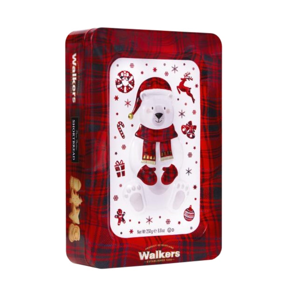 Walkers: Polar Bear Shortbread Tin 250g (8.8oz)