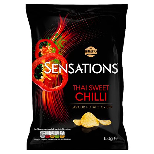 Walkers: Sensations: Thai Sweet Chilli 40g (1.4oz)