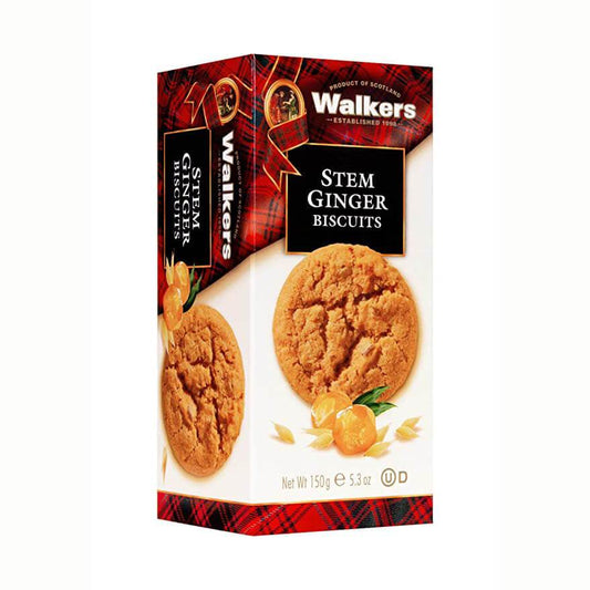 Walkers: Stem Ginger Biscuits 150g (5.3oz)
