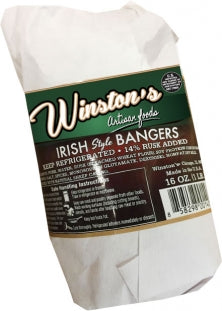 Winston's: Irish Style Pork Bangers 454g (16oz)