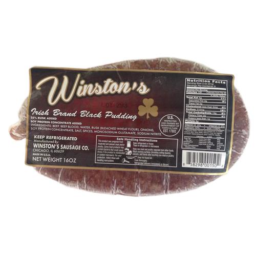 Winston's: Black Pudding 454g (16oz)